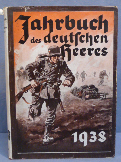 Original Pre-WWII German HEER (Army) Year Book for 1938, Jahrbuch des deutschen Heeres