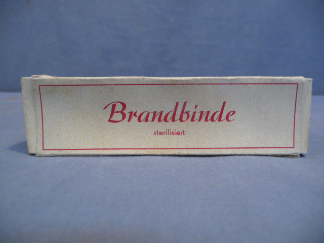 Original WWII German Medical Item in Original Box, Brandbinde