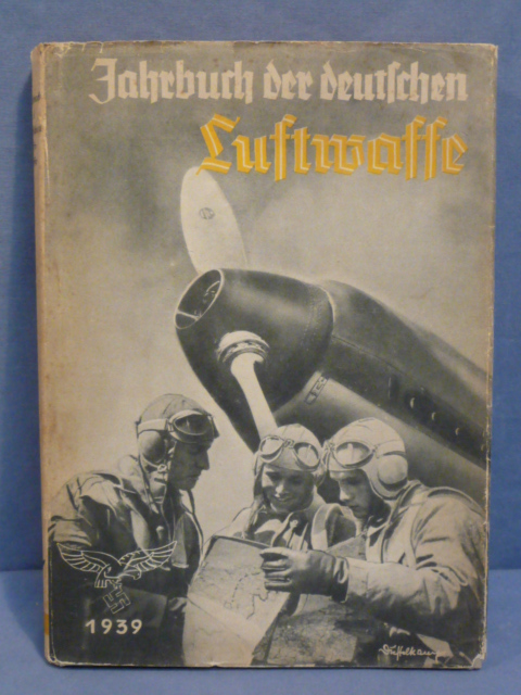 Original Pre-WWII German Year Book of the Luftwaffe 1939, Jahrbuch der deutschen Luftwaffe