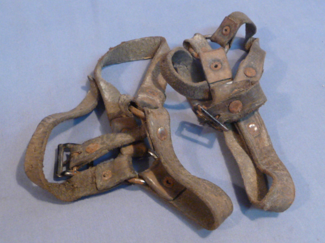 Original WWII German Pre-Early War Jackboot Tighteners, Pair