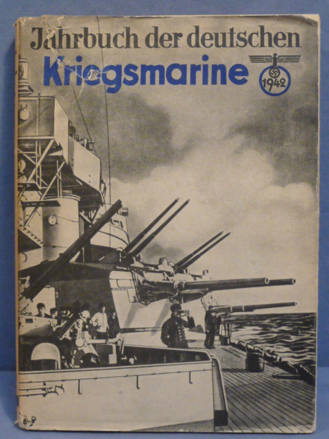 Original WWII German Kriegsmarine (Navy) Year Book for 1942
