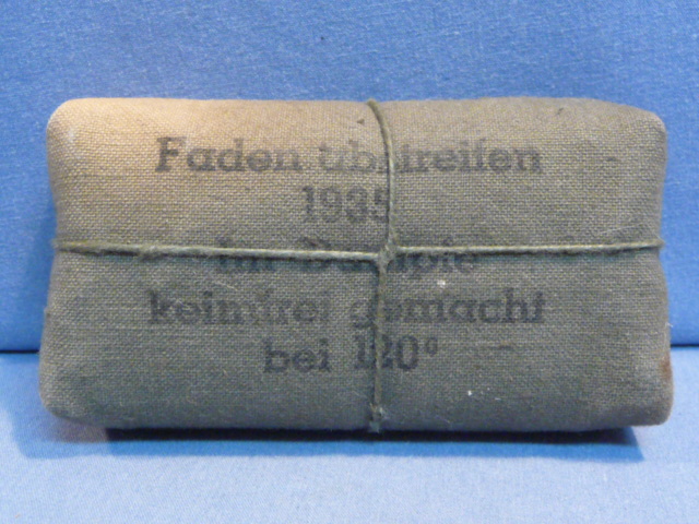 Original Pre-WWII German Soldiers 1st Aid Bandage, Small