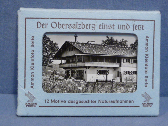 POSTWAR German Obersalzberg Then & Now Photo Set, Der Obersalzberg einst und jetzt