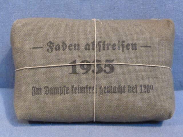 Original Pre-WWII German Soldiers 1st Aid Bandage, Small 1935