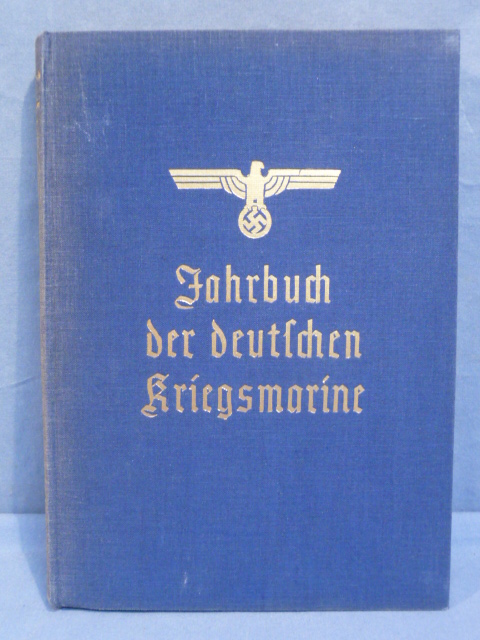 Original Pre-WWII German Kriegsmarine (Navy) Year Book for 1936