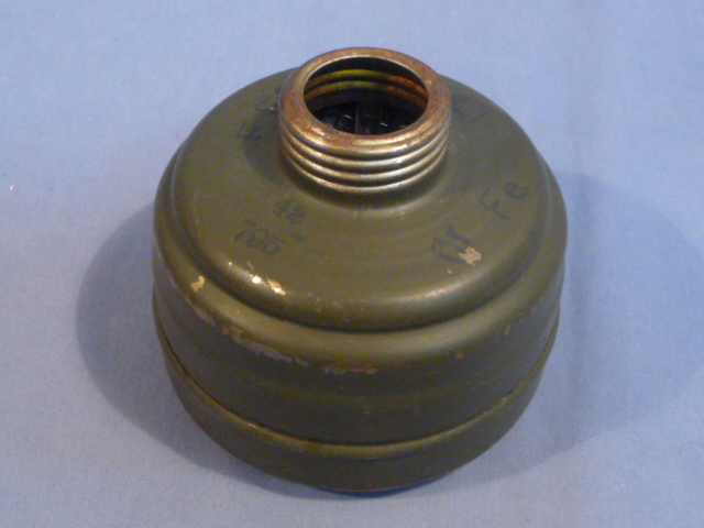 Original WWII German FE41 Gas Mask Filter
