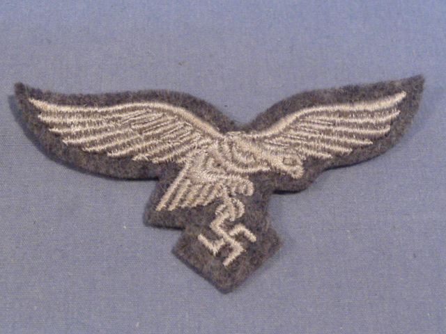 Original WWII German Luftwaffe EM/NCO's Overseas/M43 Cap Eagle, UNUSED!
