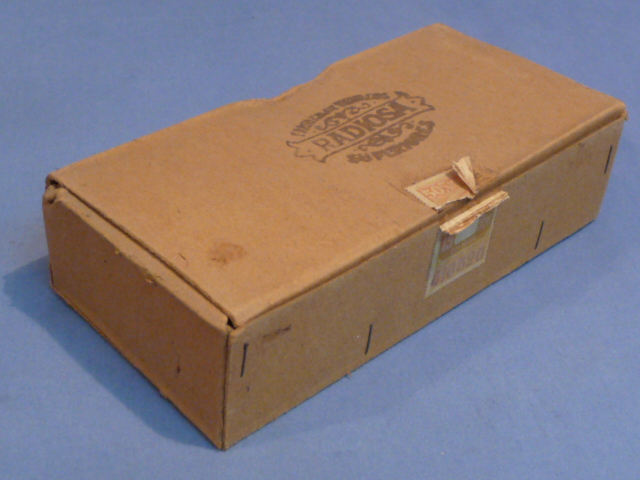 Original Nazi Era German RADIOSA Brand Cigar Box w/2 Cigars, Zigarren