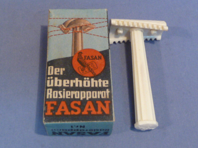 Original WWII German FASAN Brand Razor & Box