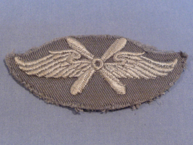 Original WWII German Luftwaffe Flight Personnel's Career Sleeve Insignia
