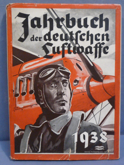 Original Pre-WWII German Year Book of the Luftwaffe 1938, Jahrbuch der deutschen Luftwaffe