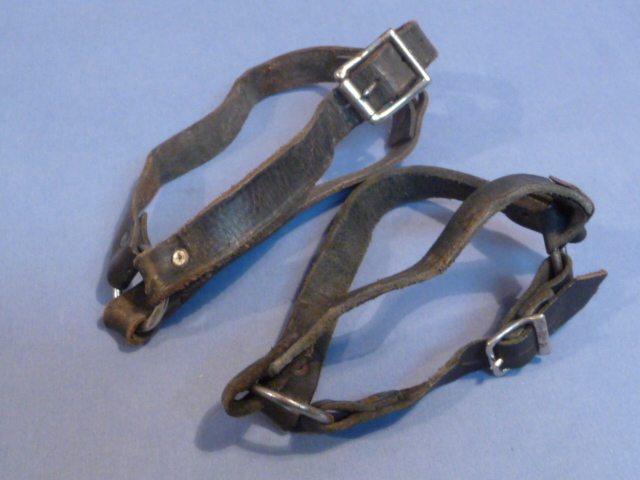 Original WWII German Pre-Early War Jackboot Tighteners, Mismatched Pair