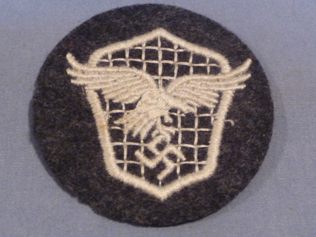 Original WWII German Luftwaffe Motor Vehicle Driver's Career Sleeve Insignia