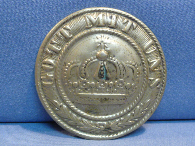 Original WWI Prussian EM/NCO's Belt Buckle Plate