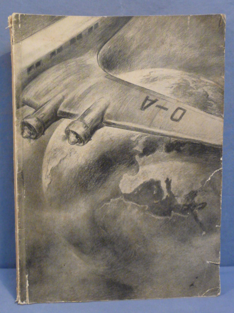Original 1939 German LARGE "Airplanes Make History" Book, FLUGZEUG MACHT GESCHICHTE
