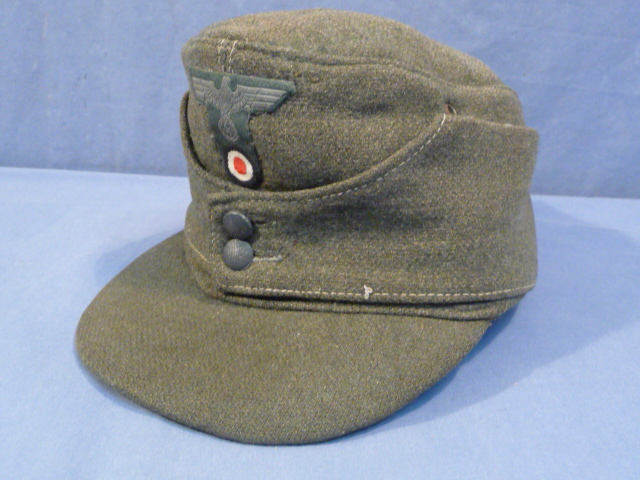Original WWII German Heer (Army) EM/NCO Gebirgsjger (Mountain Troops) Bergmutze Cap