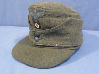 Original WWII German Heer (Army) EM/NCO Gebirgsjäger (Mountain Troops) Bergmutze Cap