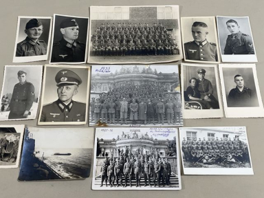 Original WWII German Photographs Lot, 50 TOTAL