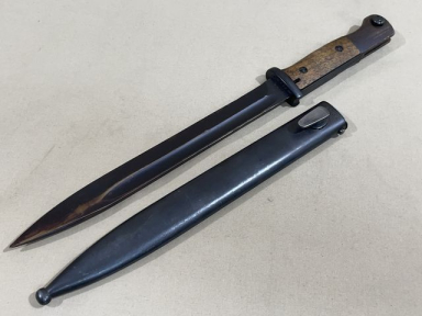 Original WWII German 98K Bayonet and Scabbard
