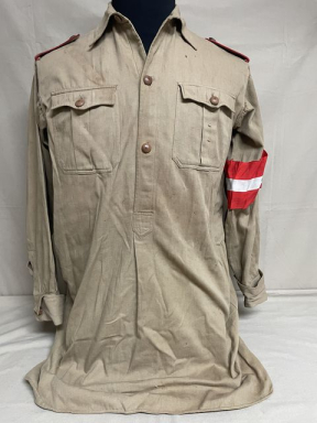 Original Nazi Era German Hitler Youth Member's Service Shirt