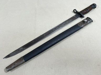 Original WWI US M1917 Rifle Bayonet with British Scabbard