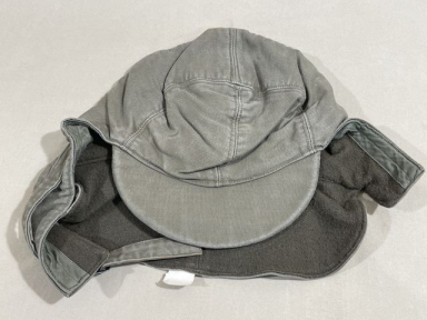 Original WWII US NAVY Winter Hat, Size 7.25