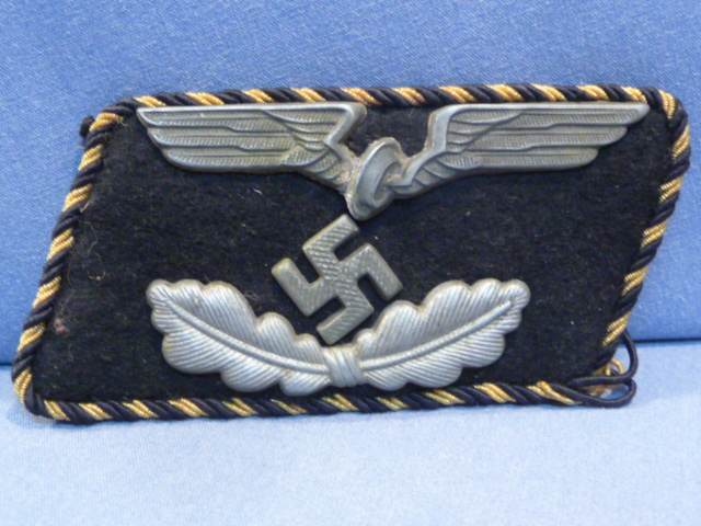 Original Nazi Era German Railroad Official's Collar Tab (Single), Deutsche Reichsbahn