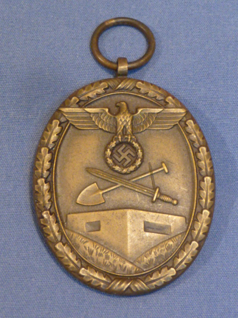 Original WWII German West Wall Medal