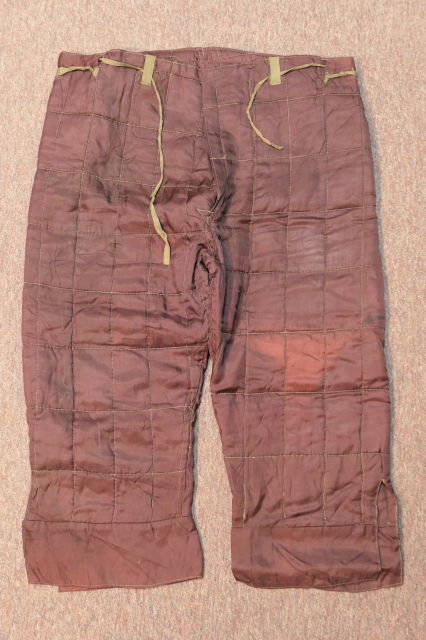 Original WWII German Luftwaffe Thermal Quilted Pants Liner