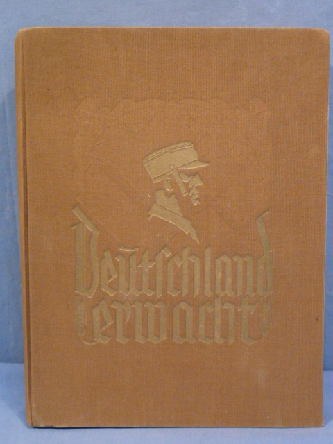 Original 1933 German Cigarette Card Album Germany Awakes, Deutschland erwacht