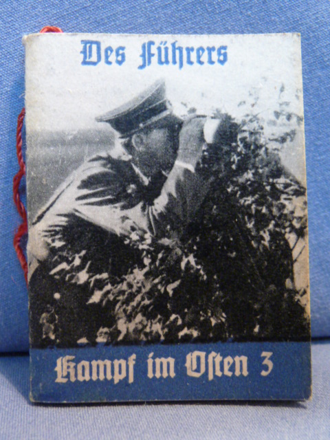Original Nazi Era German WHW Donation Booklet, DES FHRERS