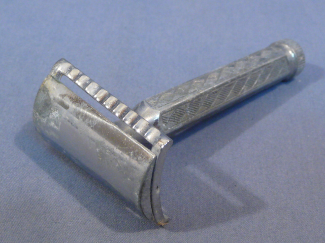 Original WWII Era German Metal Safety Razor