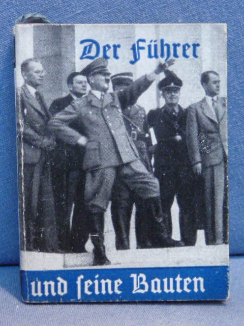 Original Nazi Era German WHW Donation Booklet, HITLER!