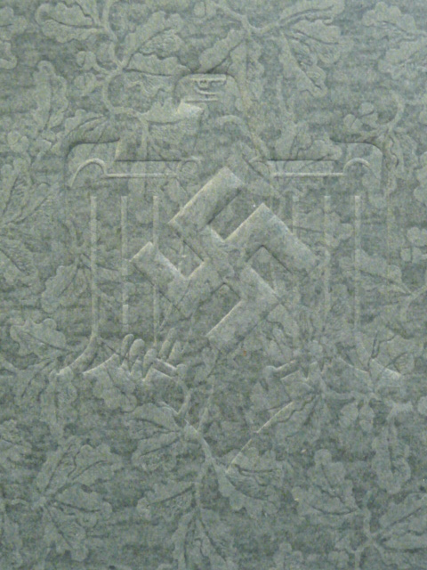 Original Nazi Era German DRL Sports Award for the Tennis Championships 1941