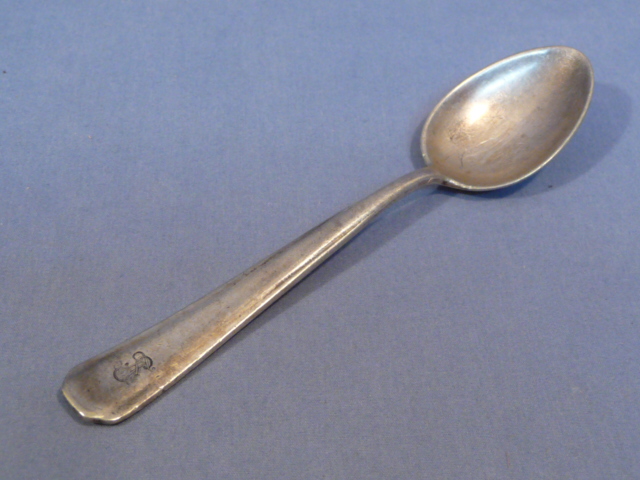 Original WWII German Silver LUFTWAFFE (Air Force) SMALL Spoon