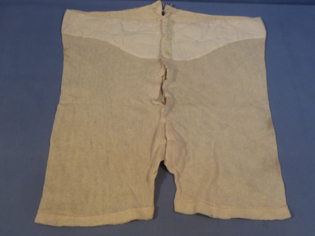 Original WWII German Soldier's Tropical Mesh Underwear