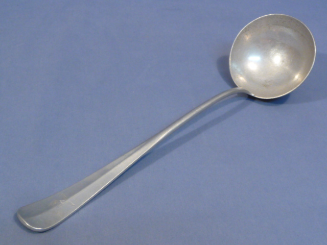 Original WWII German Luftwaffe Aluminum Mess Hall Ladle