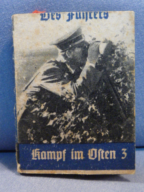 Original Nazi Era German WHW Donation Booklet, DES FHRERS