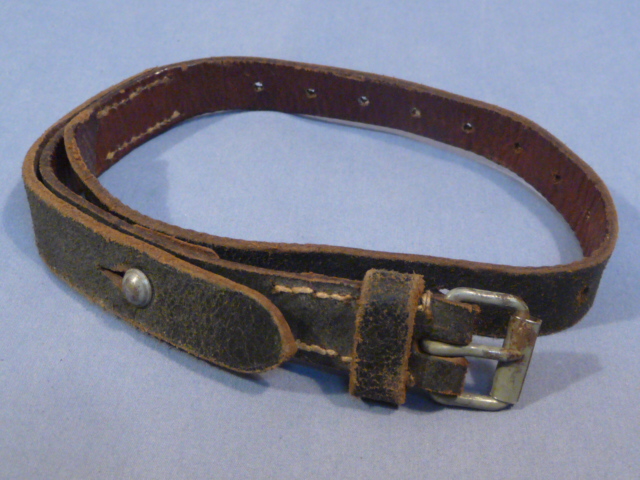 Original WWII German Greatcoat (Tornister) Strap, Maker Marked & Dated