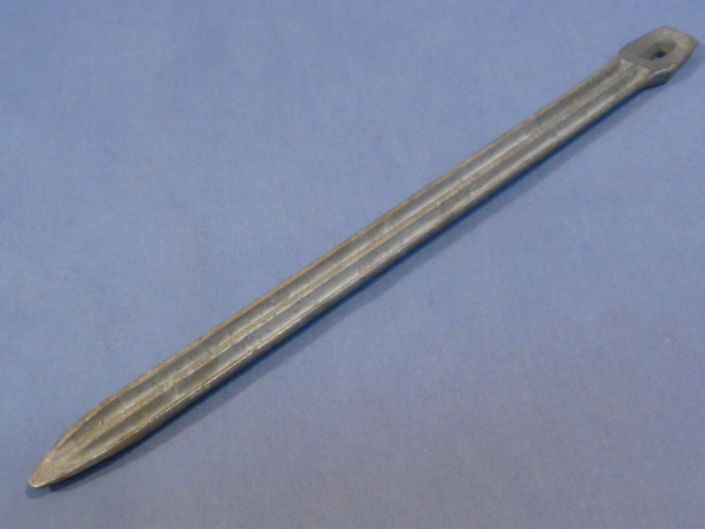 Original Pre-WWII German Soldiers M1929 Aluminum Tent Peg