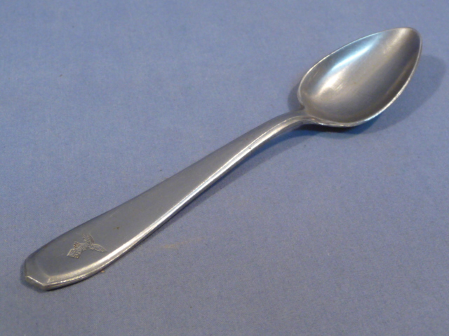 Original WWII German Stainless Steel LUFTWAFFE (Air Force) SMALL Spoon
