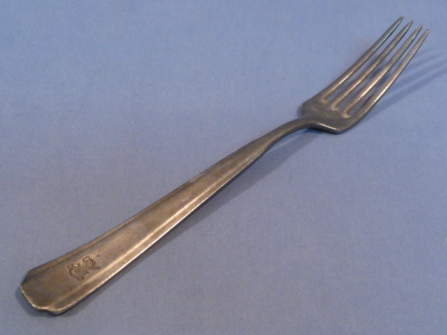 Original WWII German Silver LUFTWAFFE (Air Force) Dining Fork