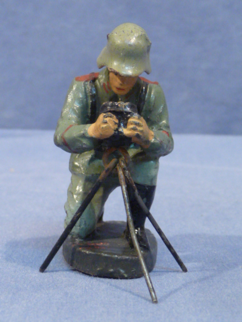 Original Nazi Era German Toy Soldier w/Camera on a Tripod, Elastolin