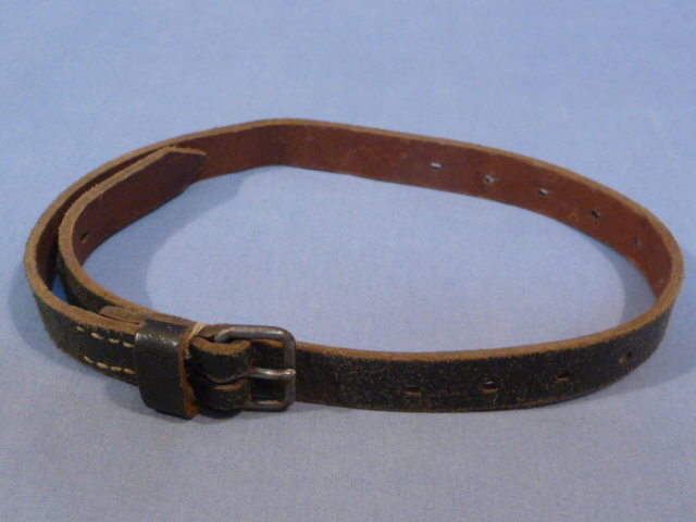 Original WWII German Soldier's Leather Utility Strap