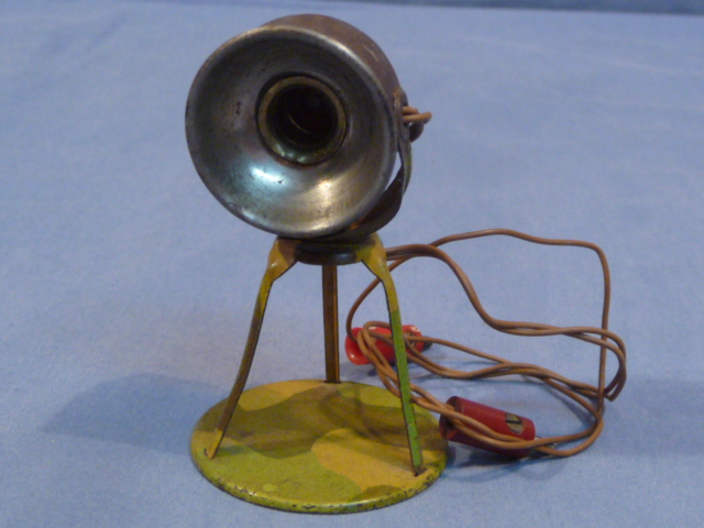 Original Nazi Era German Toy Soldier Search Light, HAUSSER