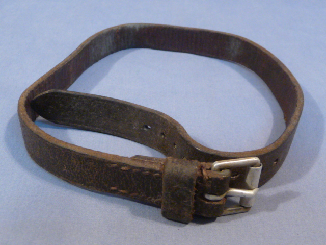 Original WWII German Soldier's Leather Utility Strap