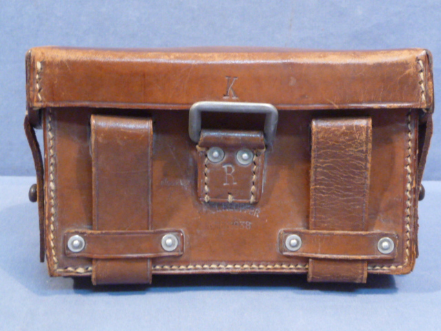 Original Pre-WWII German Stretcher-Bearers Front Pouch, Right Side