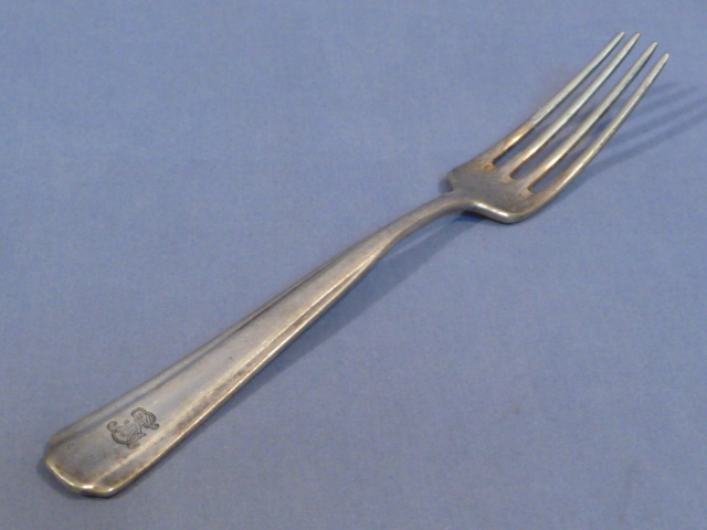 Original WWII German Silver LUFTWAFFE (Air Force) Dining Fork