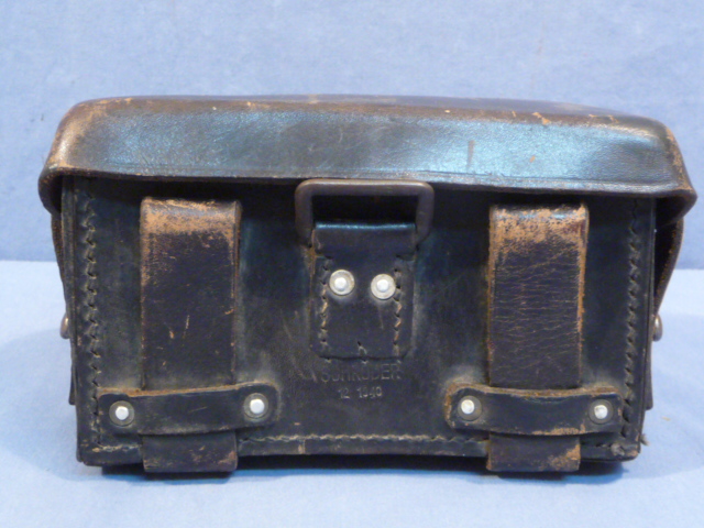 Original WWII German Red Cross Medic Pouch, Stretcher-Bearer