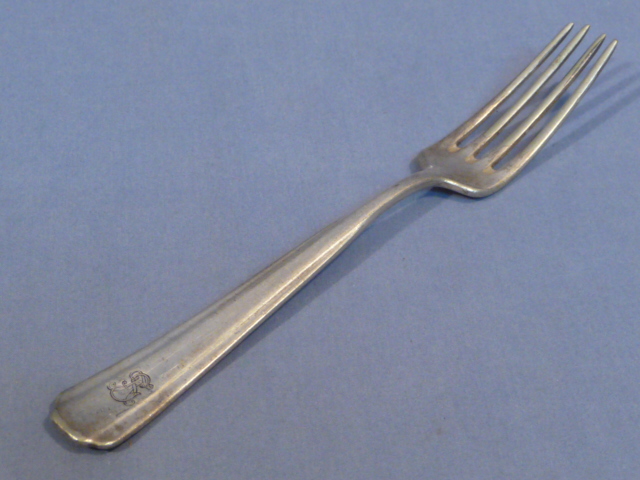 Original WWII German Silver LUFTWAFFE (Air Force) Dining Fork
